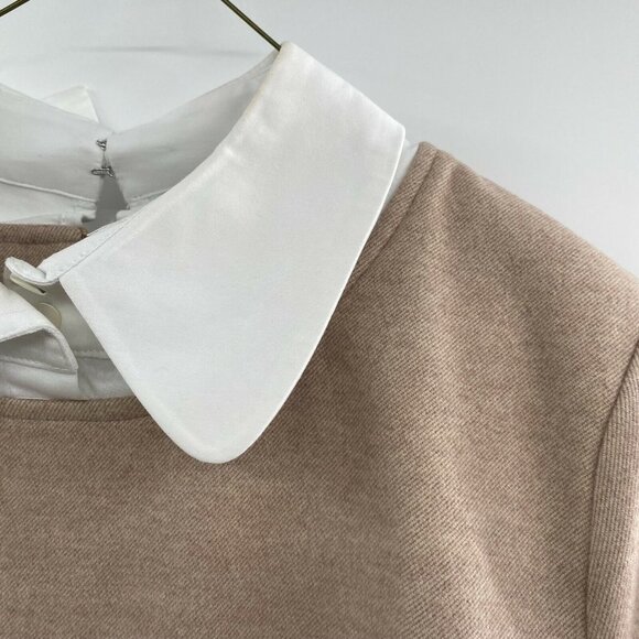 Tuckernuck Women's Sandwhisp Dakotah Dickey Peter Pan Collar Dress Shift S NWT - Picture 6 of 7